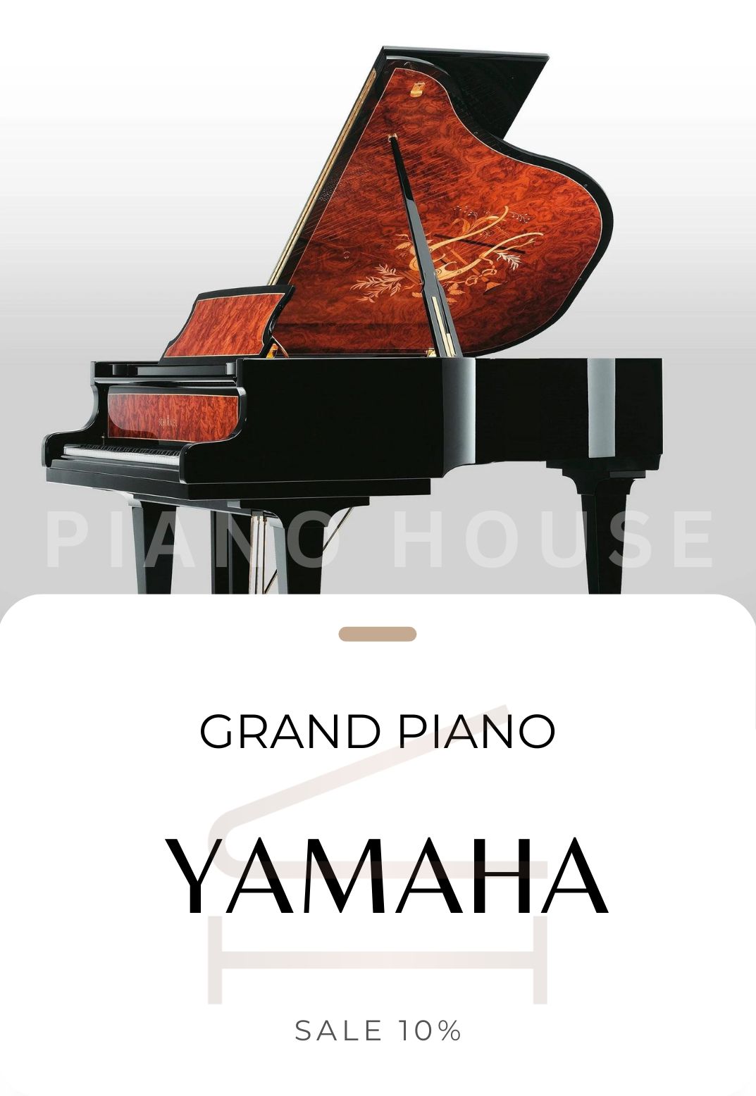 Yamaha Piano Overview Popup